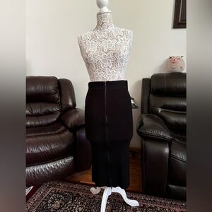 Ann Taylor wool bodycon skirt. Size S. Full length zipper.Like new